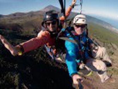 Parapente cerca del Teide, buceo, senderismo, escalada, ciclismo, vuelo en helicóptero y otras actividades para disfrutar en la isla