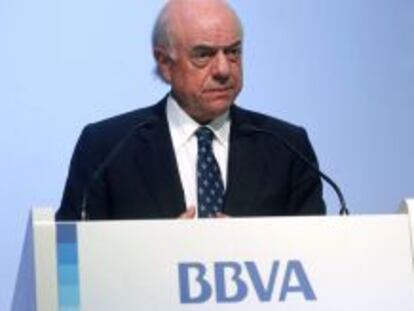 El presidente del BBVA, Francisco Gonz&aacute;lez. 