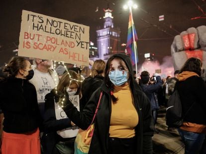 Protestas en Polonia tras la reforma de la ley del aborto