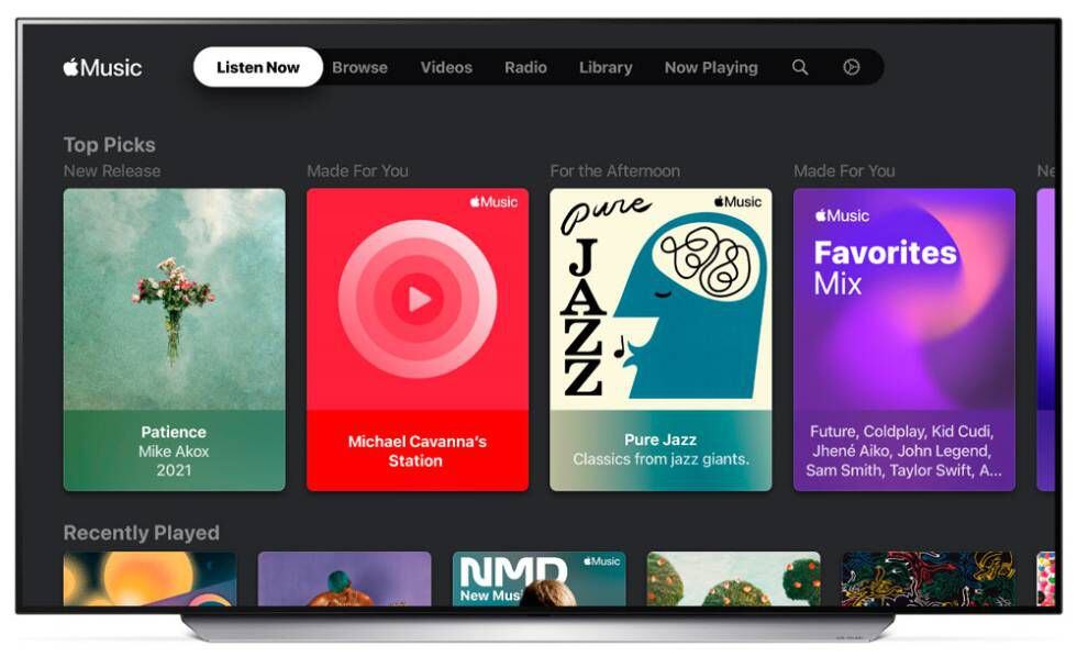 Apple Music en webOS