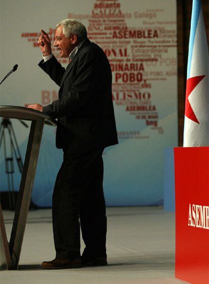 Guillerme Vázquez, en su discurso tras ser elegido.