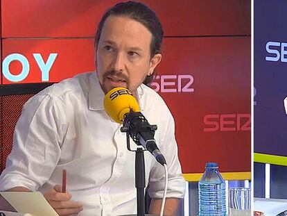 Pablo Iglesias y Rocío Monasterio.