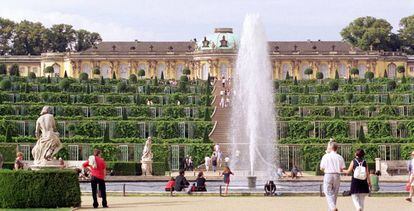 Jardines del palacio de Sanssouci, en Postdam.