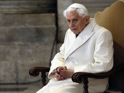 El papa em&eacute;rito, Benedicto XVI, en una imagen de 2015. 