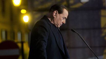 Silvio Berlusconi, el pasado 27 de noviembre, en Roma. 