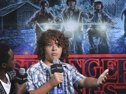 Actores de la popular serie de Netflix, Stranger Things. 