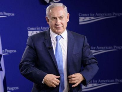 El primer ministro israel&iacute;, Benjam&iacute;n Netanyahu, en Washington (Estados Unidos), el 10 de noviembre de 2015. 