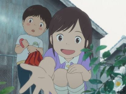 Imagen de 'Mirai, mi hermana pequeña', de Mamoru Hosoda.