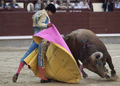 El torero Sebasti&aacute;n Castella, en la pasada feria de San Isidro, en Las Ventas.