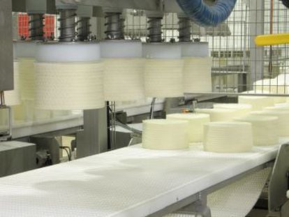 Planta de producción de quesos de García Baquero,