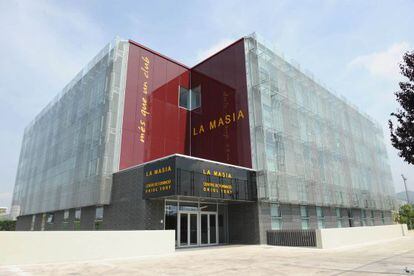 Instal·lacions de la Masia a Barcelona.