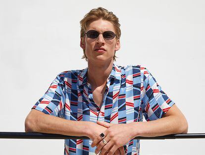 Imagen de lookbook de la colección masculina de Zara para la primavera/verano 2018.