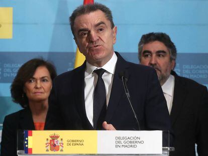 José Manuel Franco, en su toma de posesión como delegado del Gobierno de Madrid.