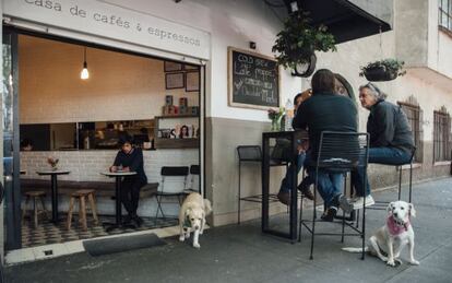 Chiquito Café, en la colonia de Condesa, en México DF.