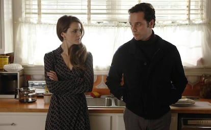 Los protagonistas de la serie &#039;The Americans&#039;.