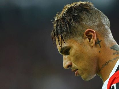 El capitán de Perú, Paolo Guerrero.