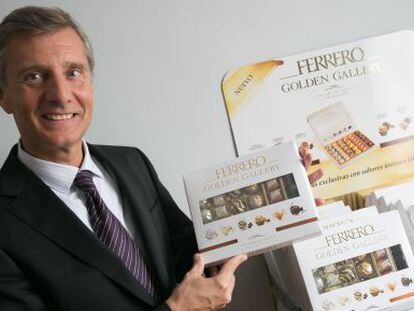 Philippe Steyaert, director general de Ferrero Ib&eacute;rica.