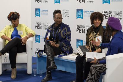 En la pasada feria del libro de Londres dirigió la mesa redonda ‘The New Daughters of Africa’.