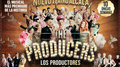 Cartel oficial del musical 'The Producers'