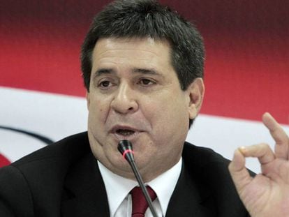 Horacio Cartes, expresidente de Paraguay, en 2013.