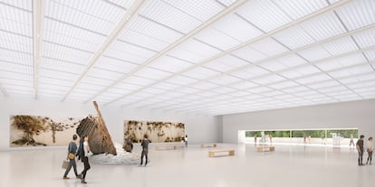 La ampliación del museo contará con una nueva sala de exposiciones de 1.500 metros cuadrados.