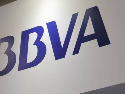 Logotipo de BBVA. 
