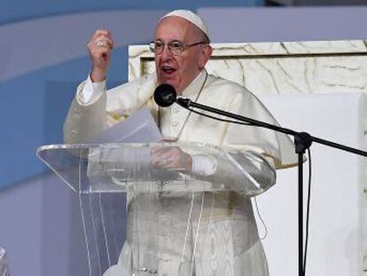 El Pontífice centra sus discursos de Panamá en la inmigración y los desfavorecidos y evita hasta el último minuto la referencia al conflicto venezolano