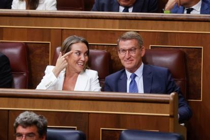 Feijóo huye hacia delante tras su primera derrota en el Congreso