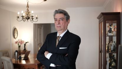 Horacio Rosatti, en su departamento en la Ciudad de Buenos Aires.