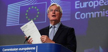 El negociador europeo para el Brexit, Michel Barnier.