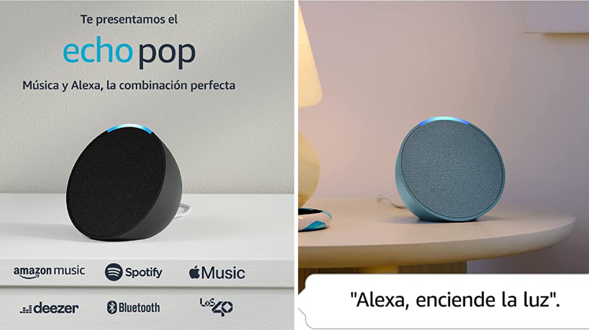 Con un 60% de descuento, este altavoz Echo Pop con Alexa es uno de