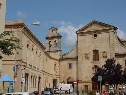 El hospital Sant Antoni Abat de Vilanova i la Geltrú.