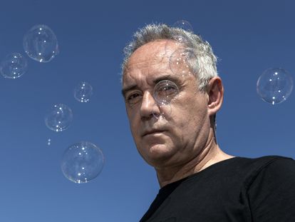 Ferran Adrià, en un retrato realizado en 2018 en Paris.