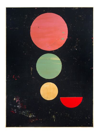 'Dimensiones relativas' (2020), de Regina Giménez, actualmente en la muestra Iremos al sol en el Museo Patio Herreriano (Valladolid).
