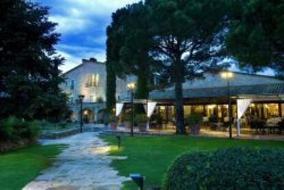 Fachada del hotel.