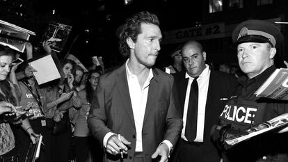 Matthew McConaughey, durante el estreno de 'White Boy Rick', en el Festival Internacional de Cine de Toronto, en 2018.
