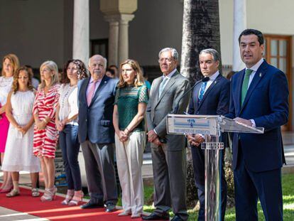 Acto conmemorativo en el Parlamento con motivo del aniversario del nacimiento de Blas Infante. 