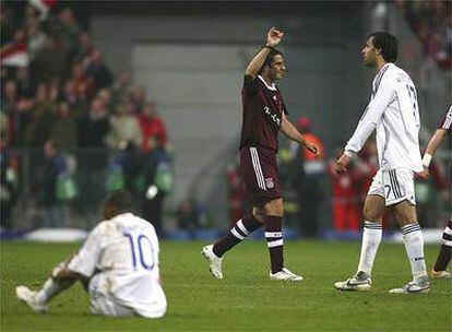 Robinho y Van Nistelrooy, abatidos ante el triunfo germano