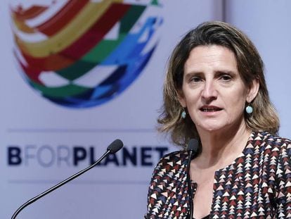 teresa Ribera, vicepresidenta de Transición Ecológica.
