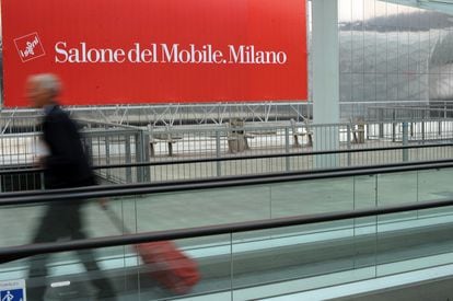 Una instantánea de la edición de 2014 del Salone del Mobile de Milán.