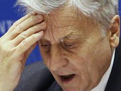 El gobernador del BCE, Jean Claude Trichet.