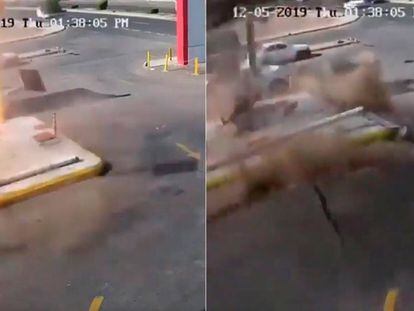 Explosión en una gasolinera en Arabia Saudí.