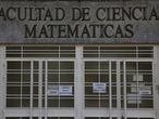 La Universidad Complutense de Madrid vacia por la pandemia.