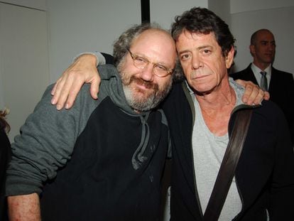 Hal Willner y Lou Reed, en 2006.