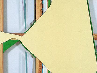 La obra <i>Cola loca</i> (2003), de Daniel Verbis (Museo de Teruel).