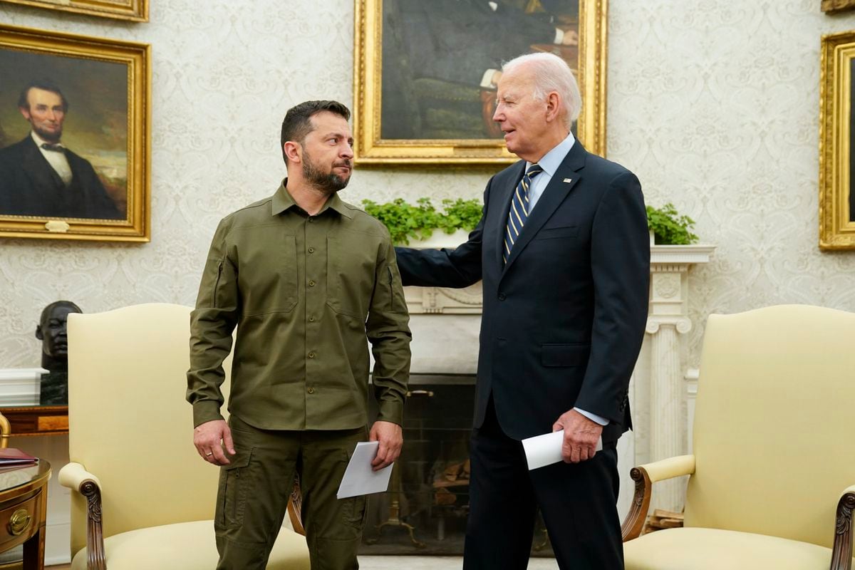 Biden invita a Zelenski este martes a la Casa Blanca para presionar con la nueva ayuda a Ucrania | Internacional