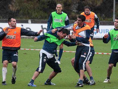 Pelea entre Rosato y Juanito