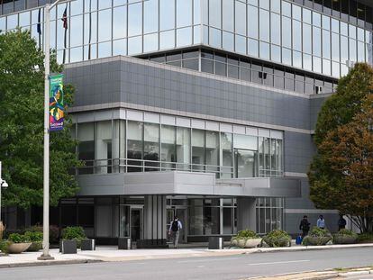 Sede de Purdue Pharma, en Stamford (Connecticut) en septiembre de 2019.
