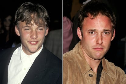 Brad Renfro, al inicio de su carrera, y un año antes de morir.