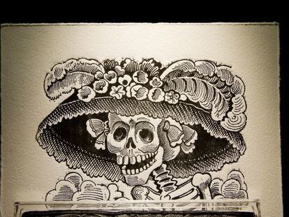El dibujo de La Catrina, de José Guadalupe Posada.